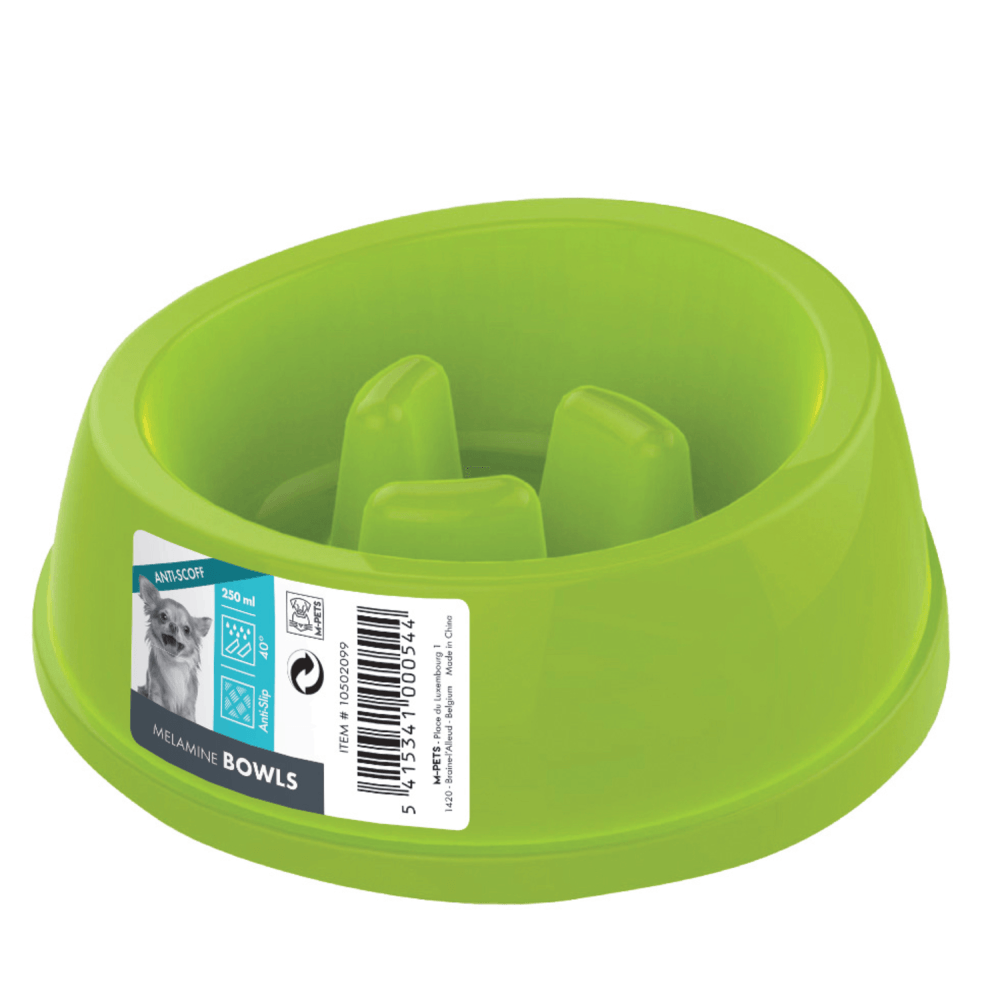 Tazón Comelento Para Perro Mix Color M-PETS 250 ml