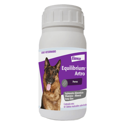 Suplemento Para Perro Elanco Equilibrium Artro 1 bolt x 60 tab