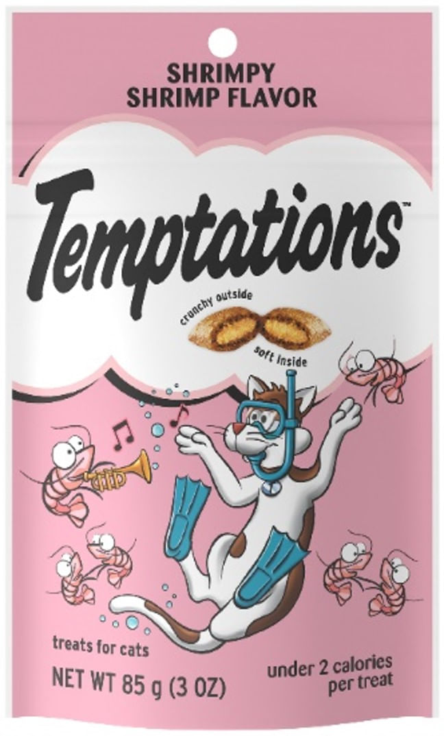 Snack Para Gato Whiskas Temptations Camaron 85 g