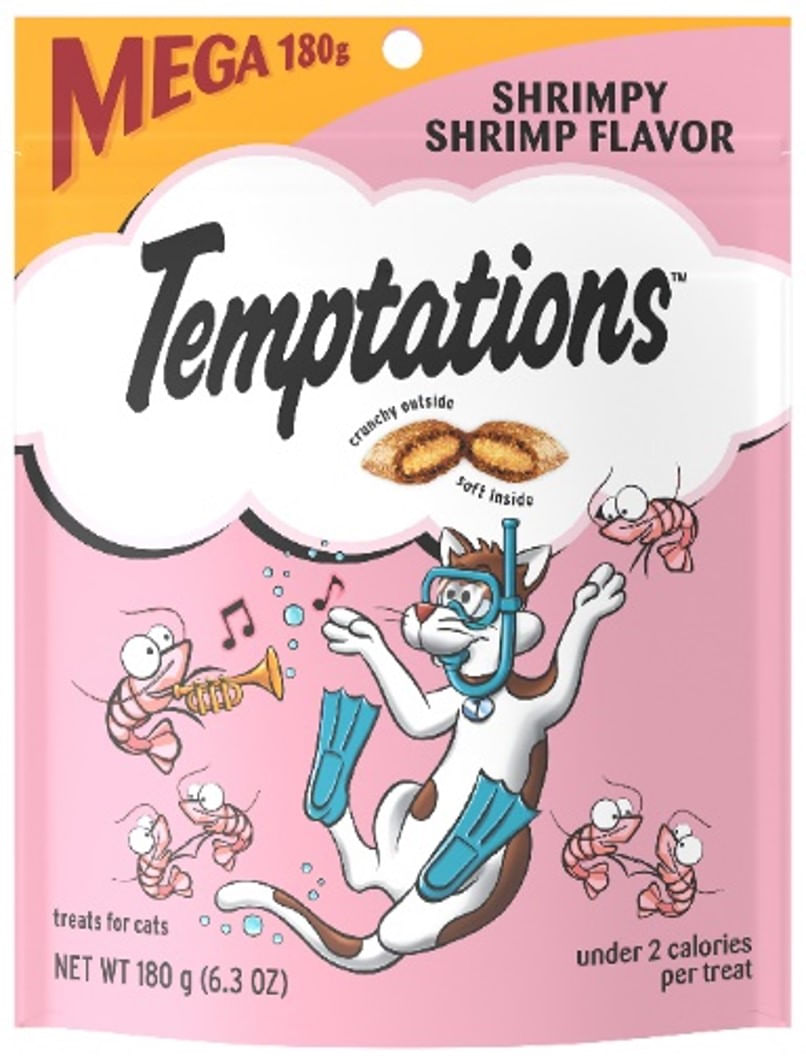 Snack Para Gato Whiskas Temptations Camaron 180 g