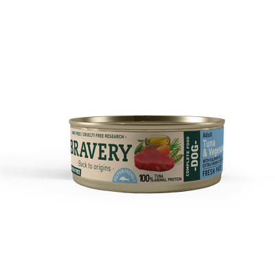 Bravery Tuna And Vegetables Adult Dog Wet Food 80 g