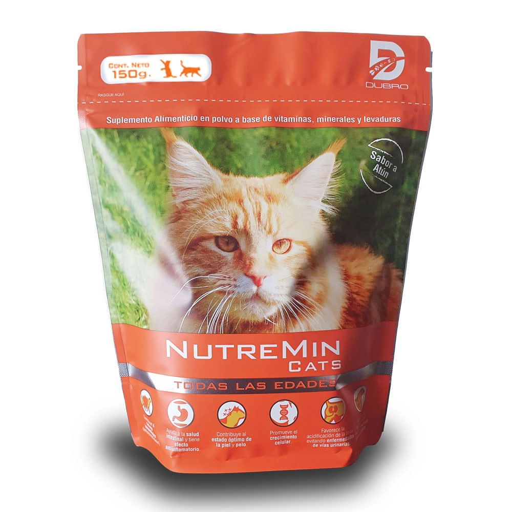Multivitaminico Para Gato Dubro Nutremin Cat 150 g