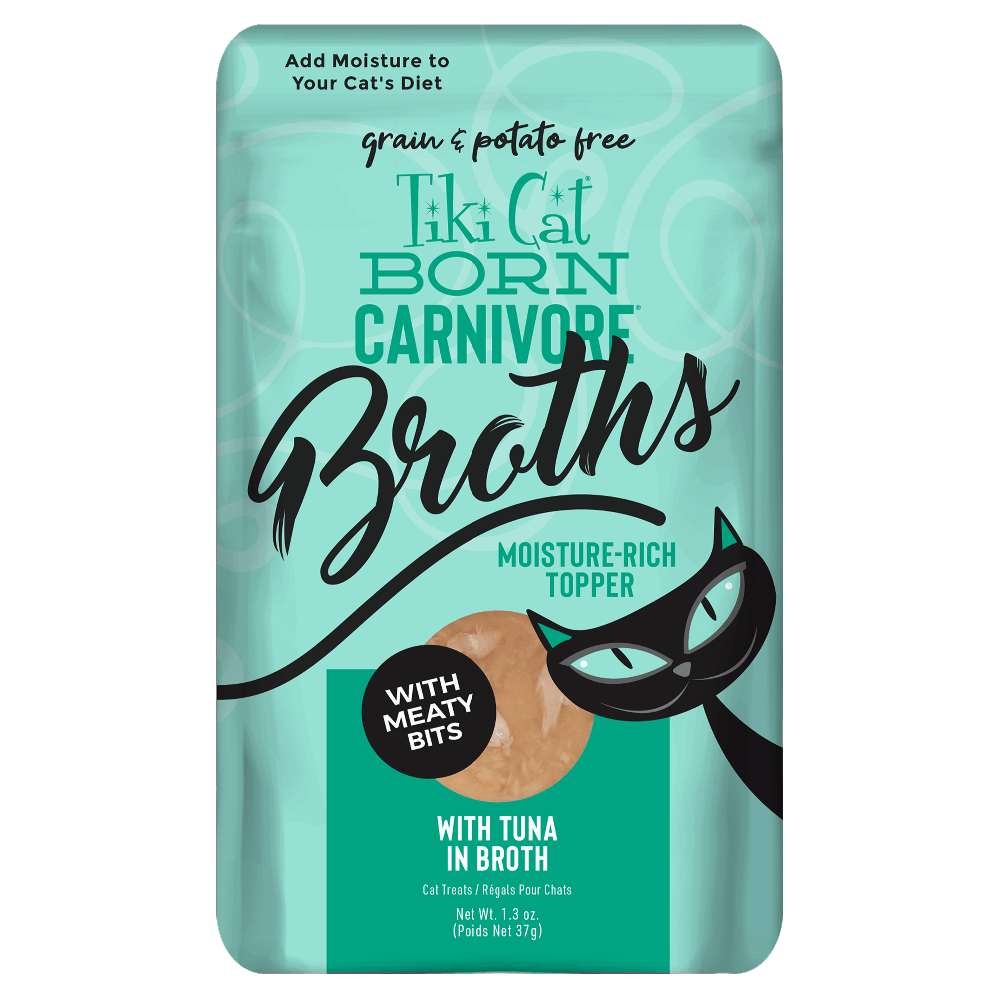 Atún en Caldo Para Gato Tiki Cat 37 g