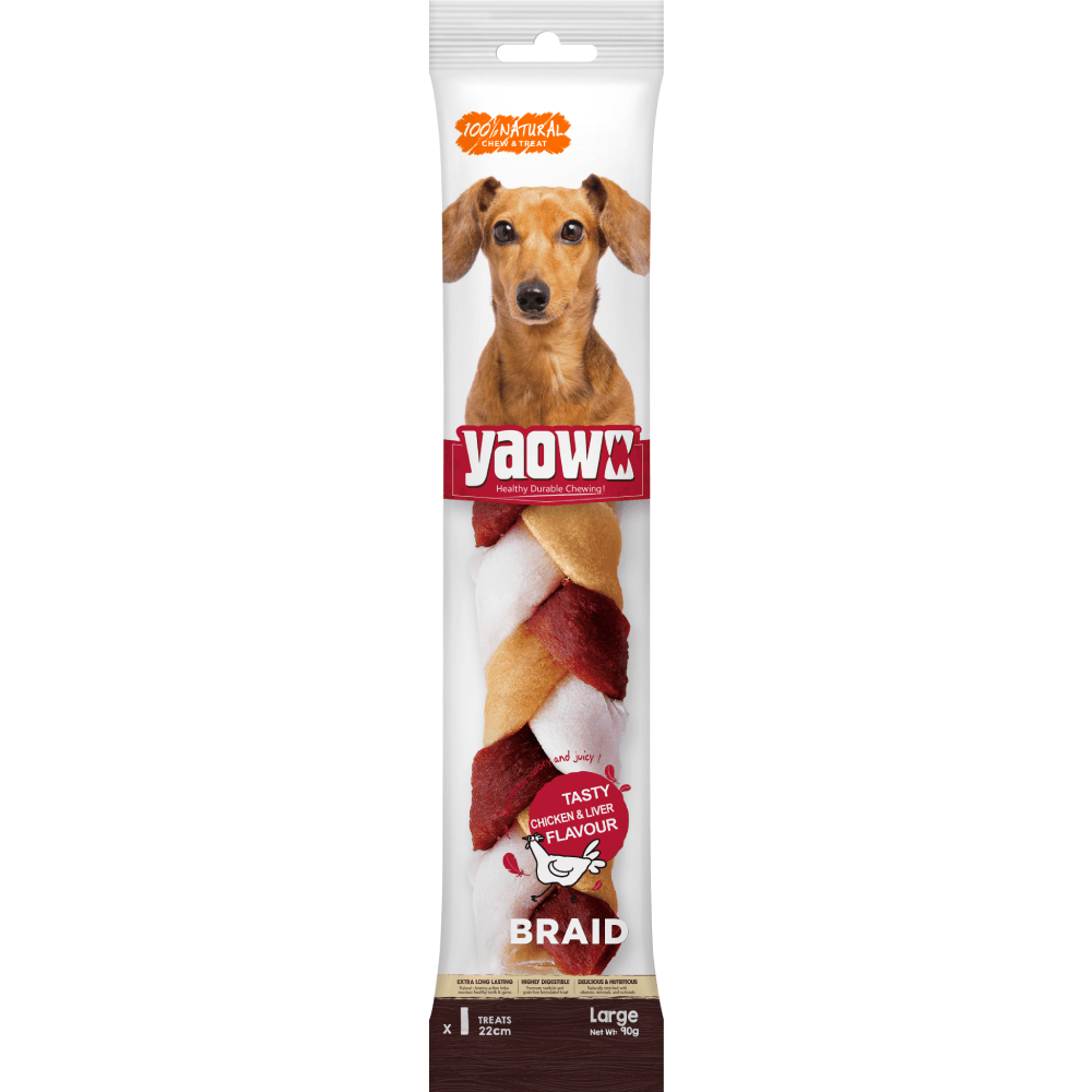 Snack Para Perro Phoenix Yao Wo Braid 9" 90 g