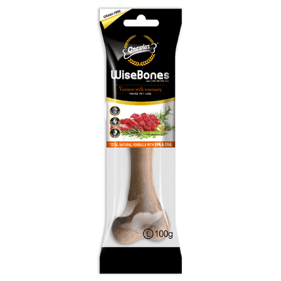 Snack Para Perro Phoenix Wisebones Venado y Romero 100 g