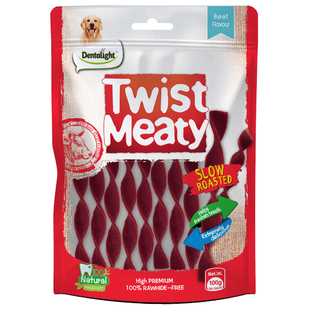 Snack Para Perro Phoenix Twist Meaty Carne 5" 100 g
