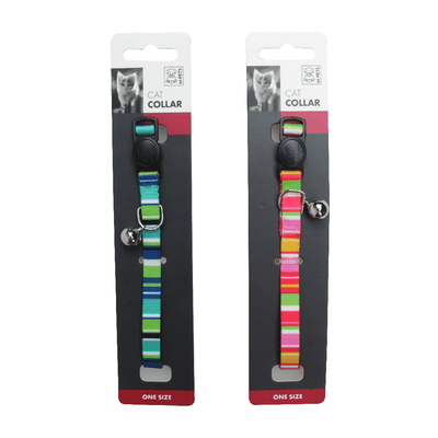 Collar De Rayas Para Gato M-PETS Único