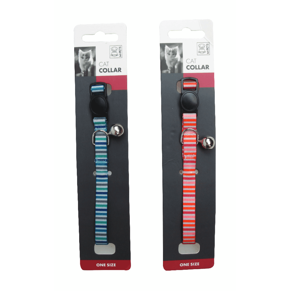 Collar De Líneas Para Gato M-PETS Único