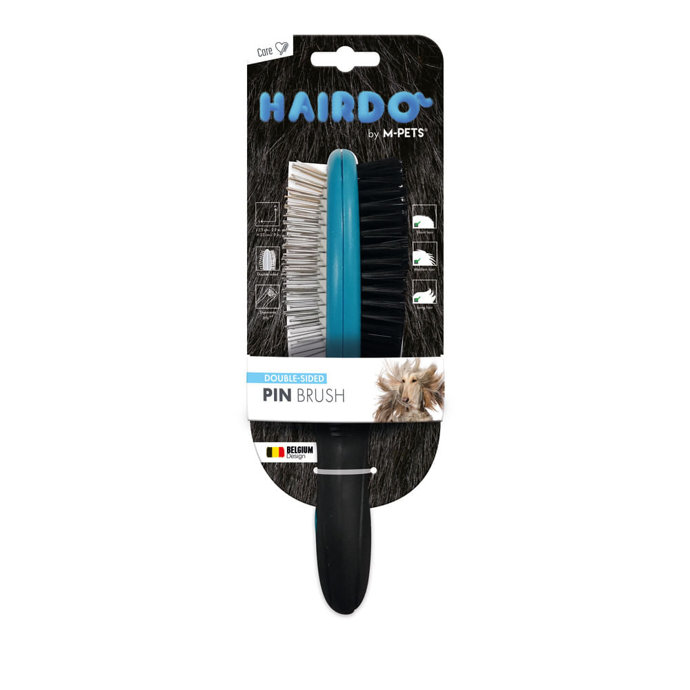Cepillo M-Pets Doble Cara Para Perro 7,5 x 23 cm