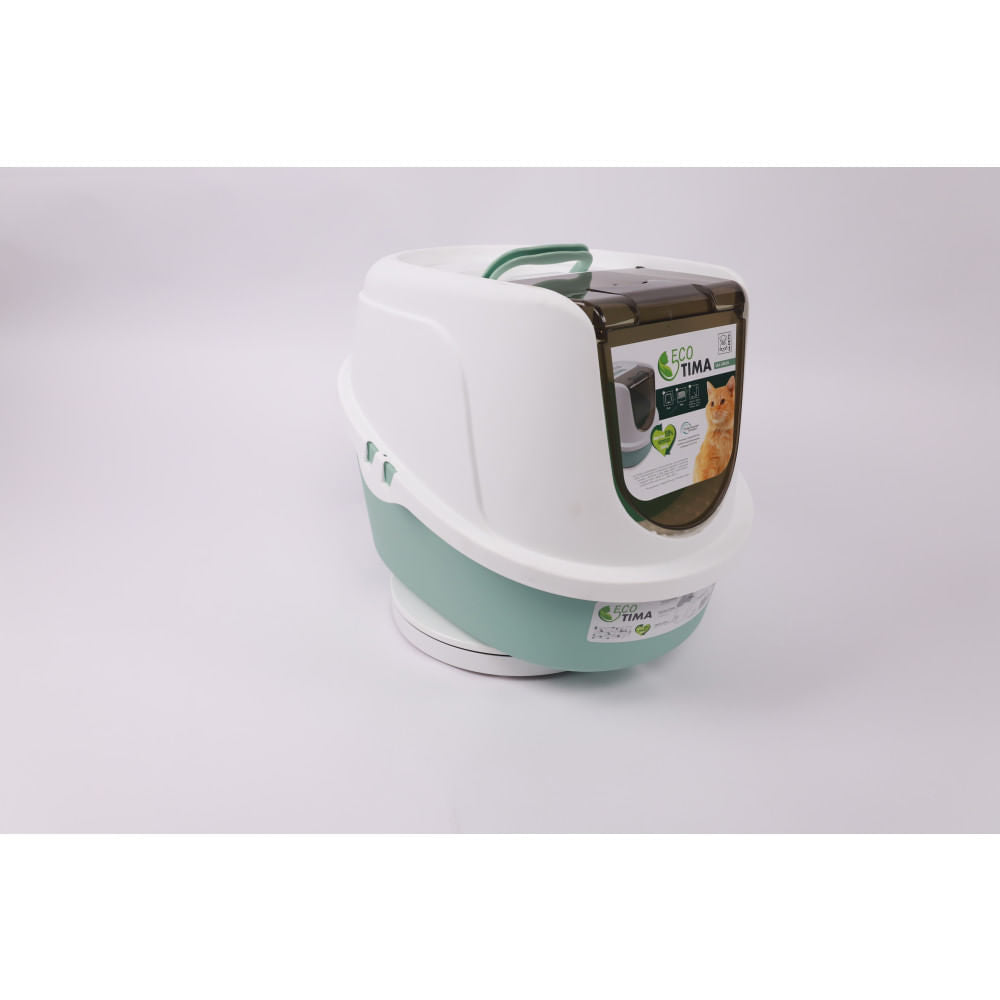 Arenero Para Gato M-Pets Verde M