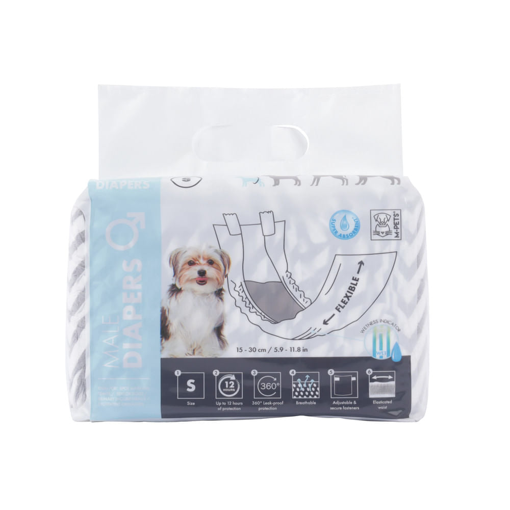 Pañales Para Perro M-Pets S