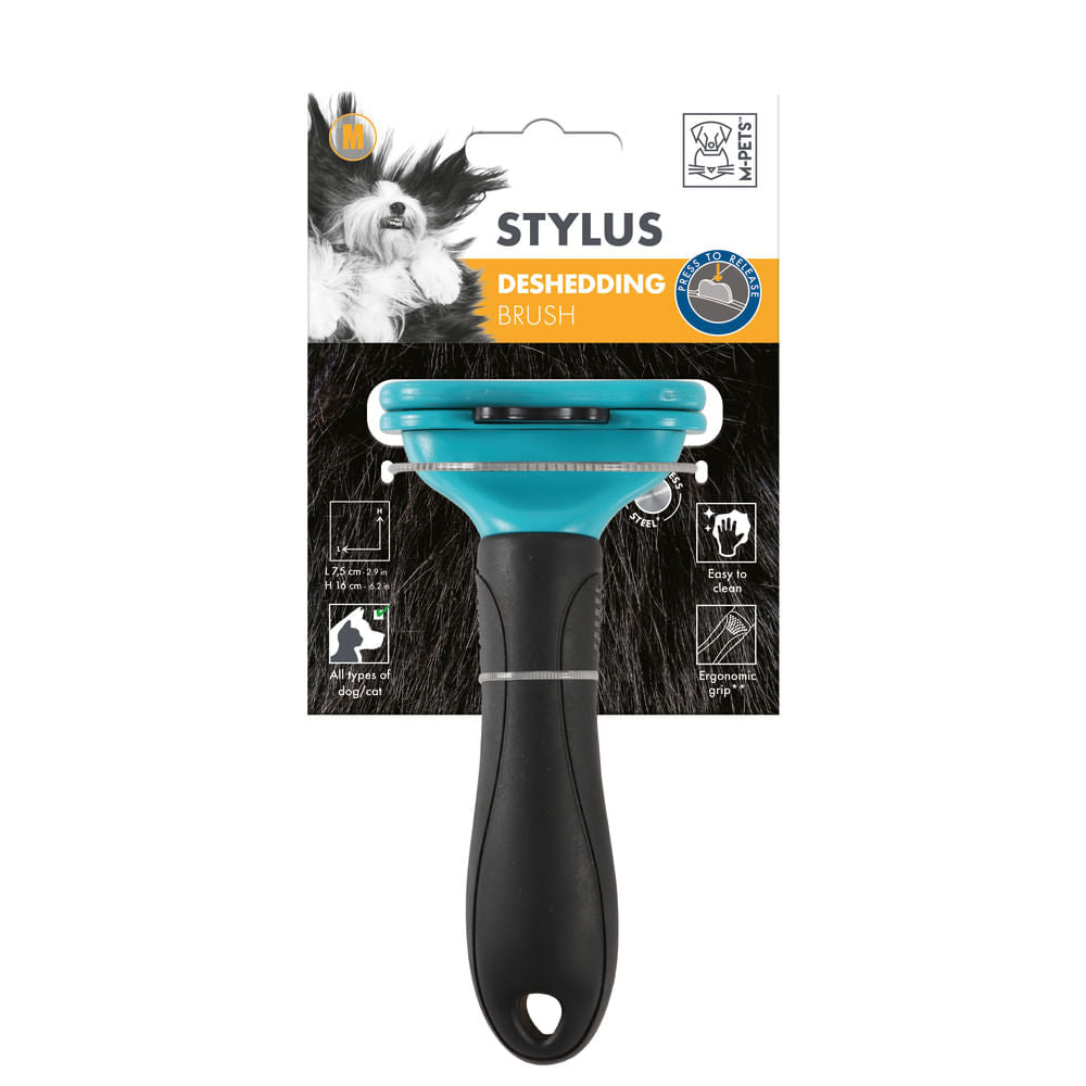 Cepillo M-Pets Deslanador Styl Para Perro M