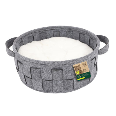 Cesta M-Pets Ecológica Para Gato 40 x 40 x 15 cm
