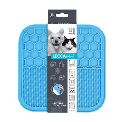 Tapete M-Pets Lecca Azul para Mascotas M