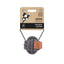 Juguete de cuerda con pelota gris para perro M-pets 6,5 cm