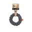 Juguete de cuerda tipo aro gris para perro M-pets 18 cm