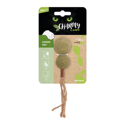 Charmy Juguete Catnip Muñeco Nieve Gato M-pets 17 x 4 x 4 cm