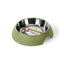 Comedero M-Pets Bowl Eco Bamboo Color Oliva para Perro 600 ml