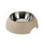 Comedero M-Pets Bowl Eco Bamboo Color Arena para Perro 350 ml