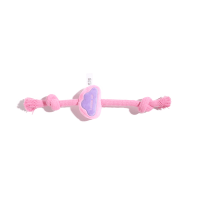 Juguete de cuerda con nudo rosado para perro Luuks Up 40 × 11 × 11 cm