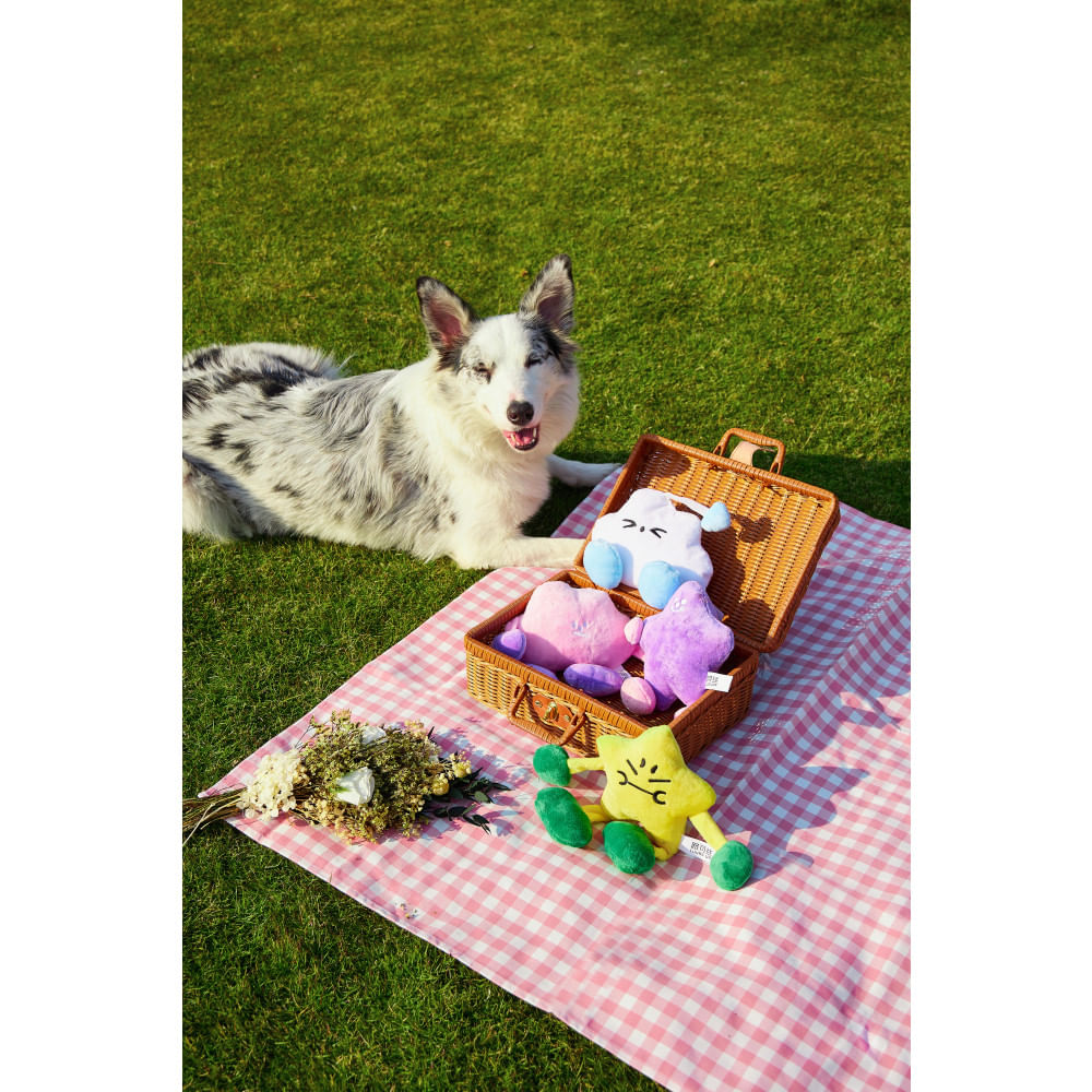 Juguete de peluche estrella amarilla para perro Luuks Up 29 × 26 × 5 cm