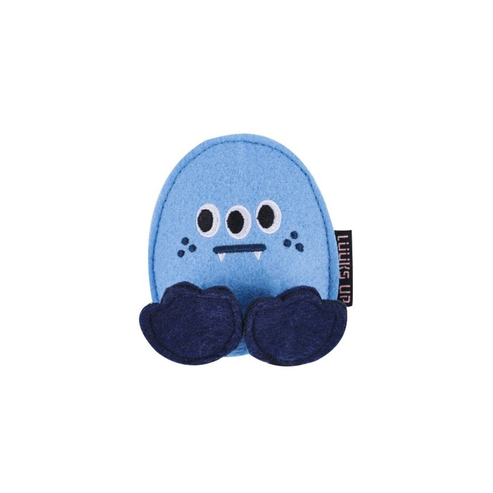 Juguete con catnip Monster 3 ojos azul para gato M-pets Único