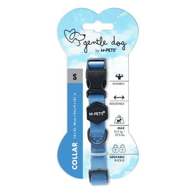 Collar Para Perro Gentle Azul M-PETS S