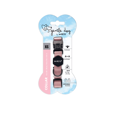 Collar Para Perro Gentle Rosa M-PETS XS