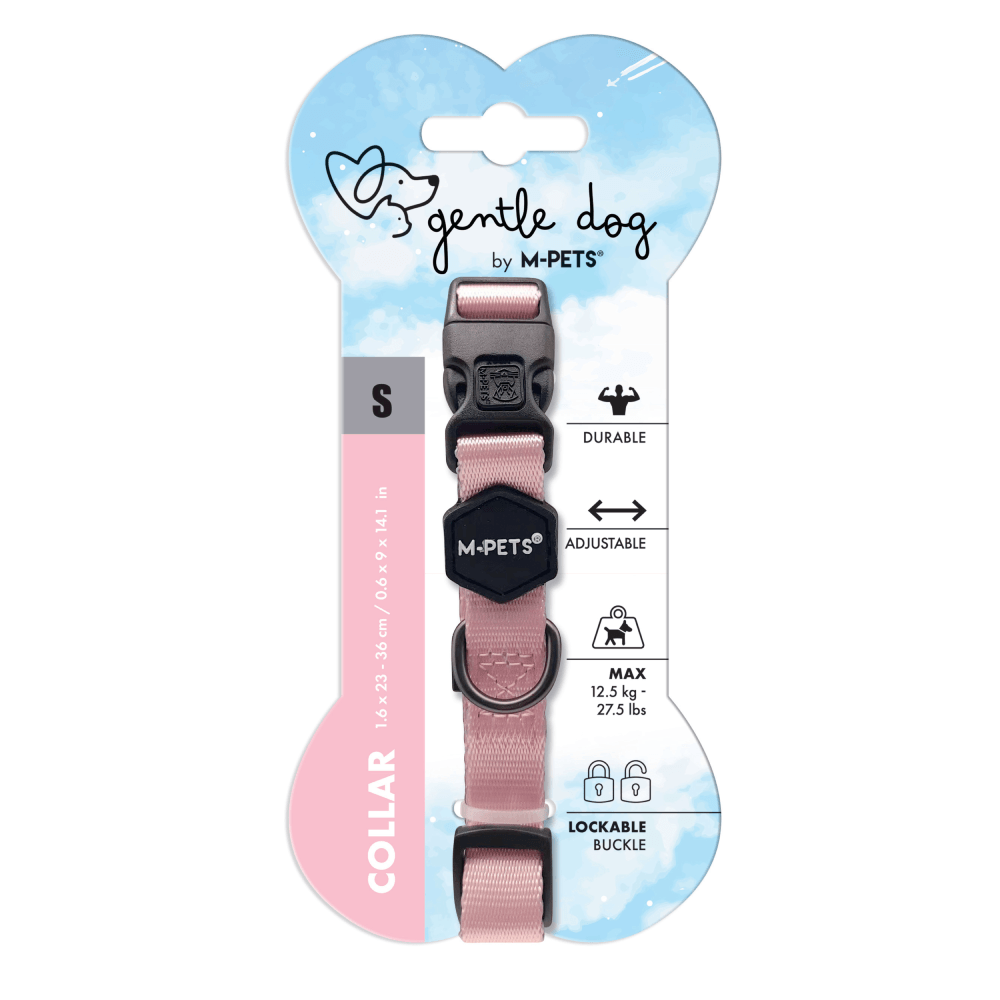 Collar Para Perro Gentle Rosa M-PETS S