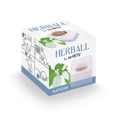 Bola M-Pets Matatabi Herball Azul Para Gato Único