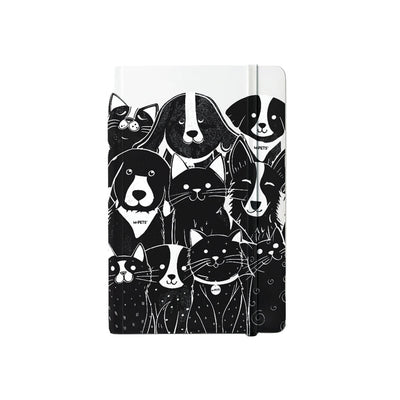 Cuaderno M-Pets Petjoy Blanco y Negro Único