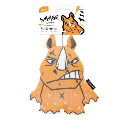Juguete para Perro M-Pets Savage Rinoceronte 22 x 19 cm