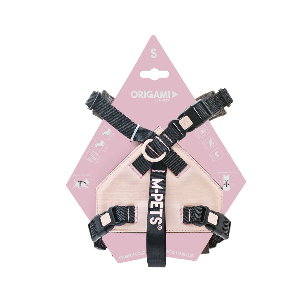 Arnés M-Pets Origami Cherry Fold para Perro S