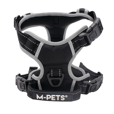 Arnés de Hiking M-Pets Negro Ónix Para Perro S