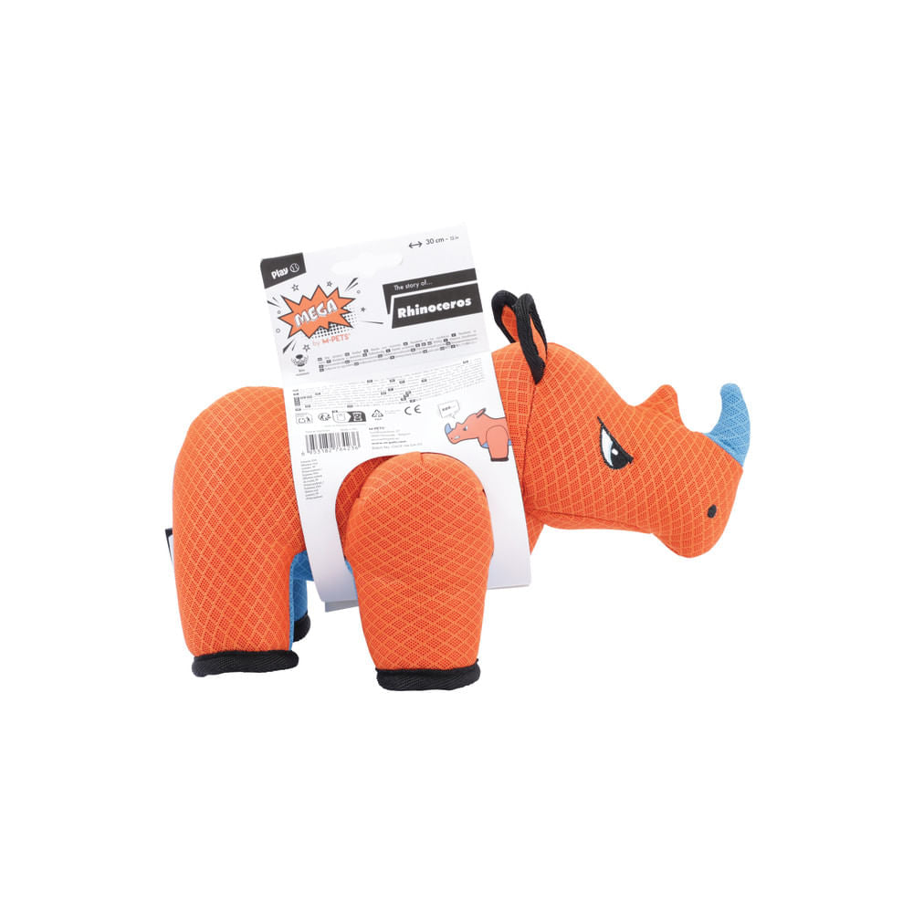 Juguete M-Pets Mega para Perro Rinoceronte 30 x 15 x 21 cm