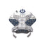 Arnés Couture Azul Perro M-pets S