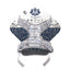 Arnés Couture Azul Perro M-pets M
