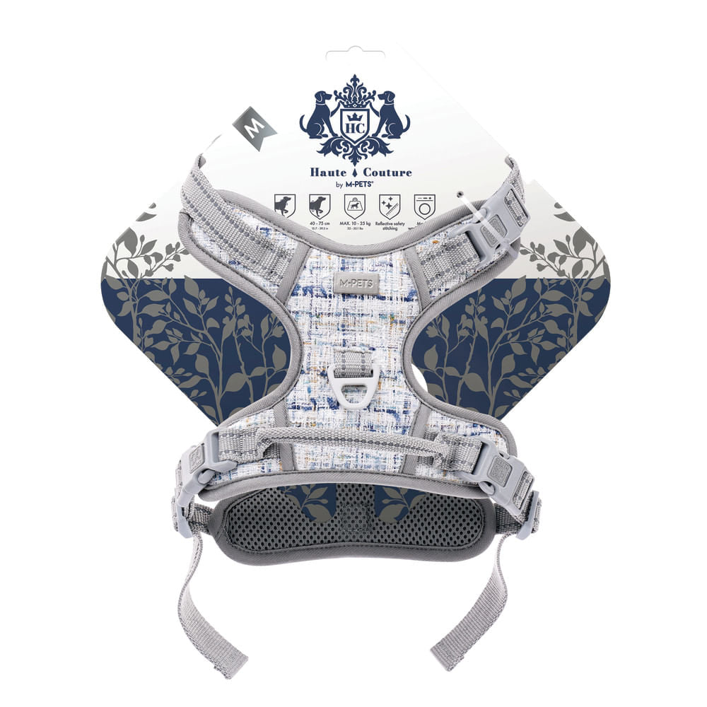 Arnés Couture Azul Perro M-pets M