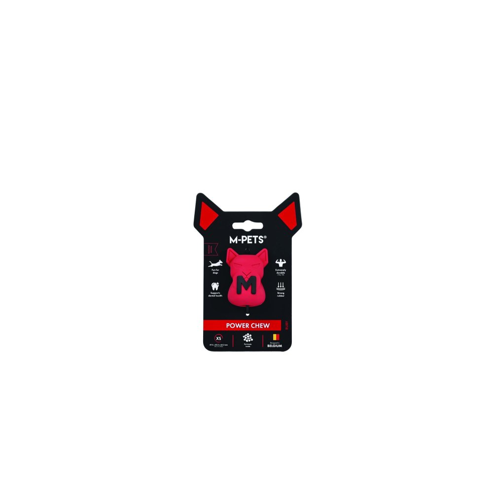 Juguete mordedor Power Chew Ruby para perro M-pets XS
