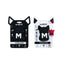Juguete mordedor Power Chew Jet Negro para perro M-pets L