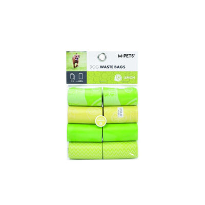 Rollos de bolsas biodegradables aroma limón para perro M-pets Único