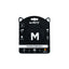 Pelota mordedora Power Chew Jet Negro para perro M-pets M