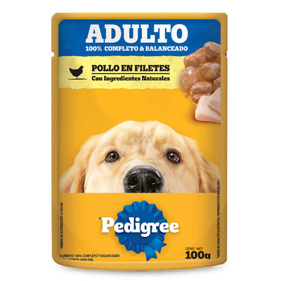 Alimento Húmedo Para Perro Pedigree Adulto Pouch Pollo 100 g