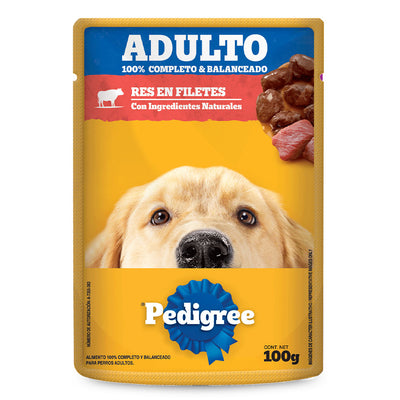 Alimento Húmedo Para Perro Pedigree Adulto Beef 100 g