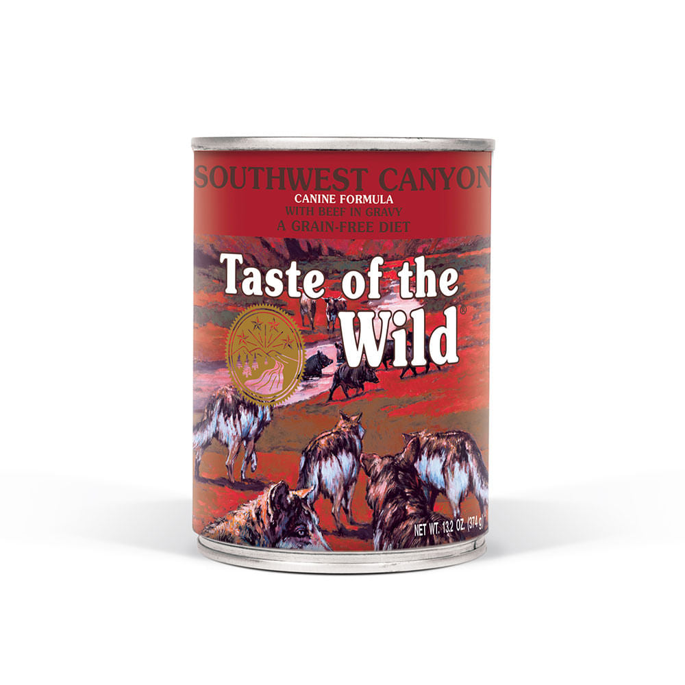 Alimento Húmedo Para Perro Taste Of The Wild Southwest Canyon Lata 12oz