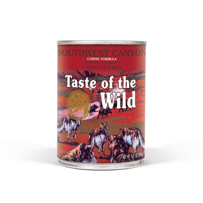 Alimento Húmedo Para Perro Taste Of The Wild Southwest Canyon Lata 12oz