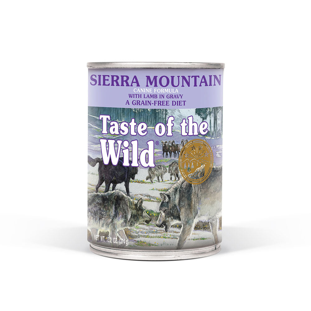 Alimento Húmedo Para Perro Taste Of The Wild Sierra Lata 13oz