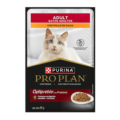 Alimento húmedo para gato adulto Pro Plan sabor pollo 85 g