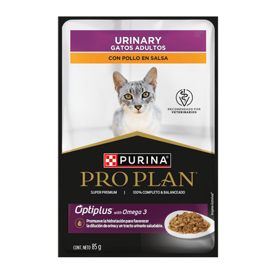 Alimento Húmedo Pro Plan para Gato Adulto Cuidado Urinario con Pollo en Salsa 85 g