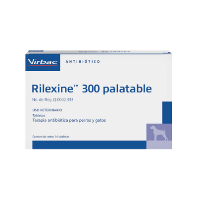 RILEXINE 300 Palatablex14 tab. RILEXINE 300 Palatablex14 tab,